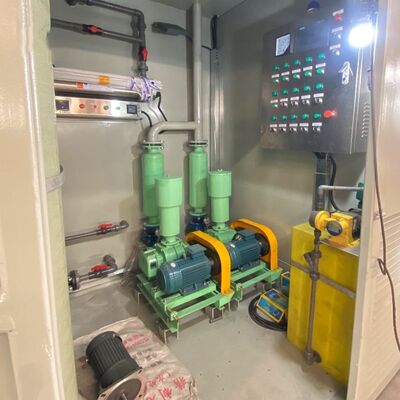 Compact Sewage Treatment Plant Complete Wastewater Treatment Equipment with Pump PLC Motor Slaughter Wast Water System