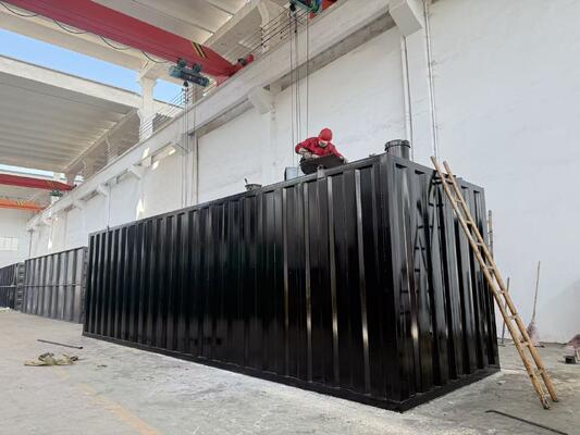 Containertype MBR afvalwaterzuiveringsinstallatie