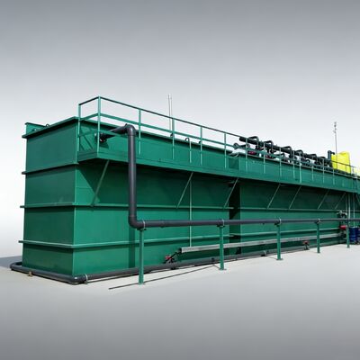 Geïntegreerd afvalwaterzuiveringssysteem met meerfasenproces voor industriële en gemeentelijke toepassingen en op maat gemaakt ontwerp