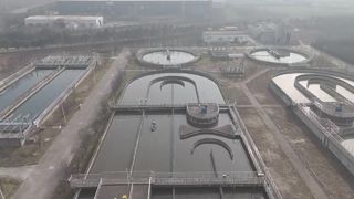 Oxidatie sloot afvalwaterzuiveringsinstallatie